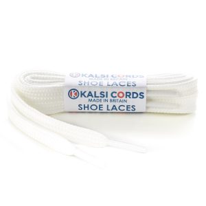 9mm Flat Tubular Ecru Shoe Laces 1 Kalsi Cords