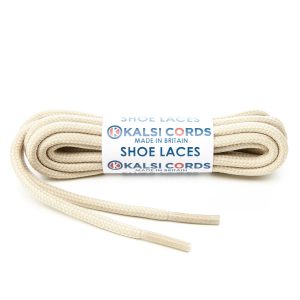 Cream Round Cord Shoe Laces