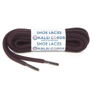 Fleck Black with Porto Shoe Laces 1 Kalsi Cords