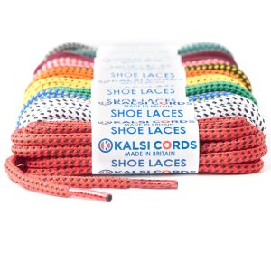 Fleck Pattern 5mm Round Cord Shoe Laces