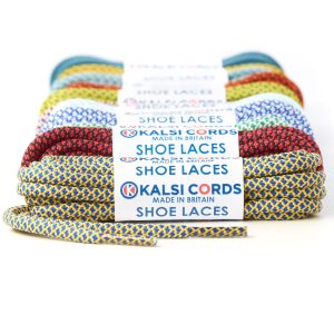 Honeycomb Pattern 5mm Round Cord Shoe Laces