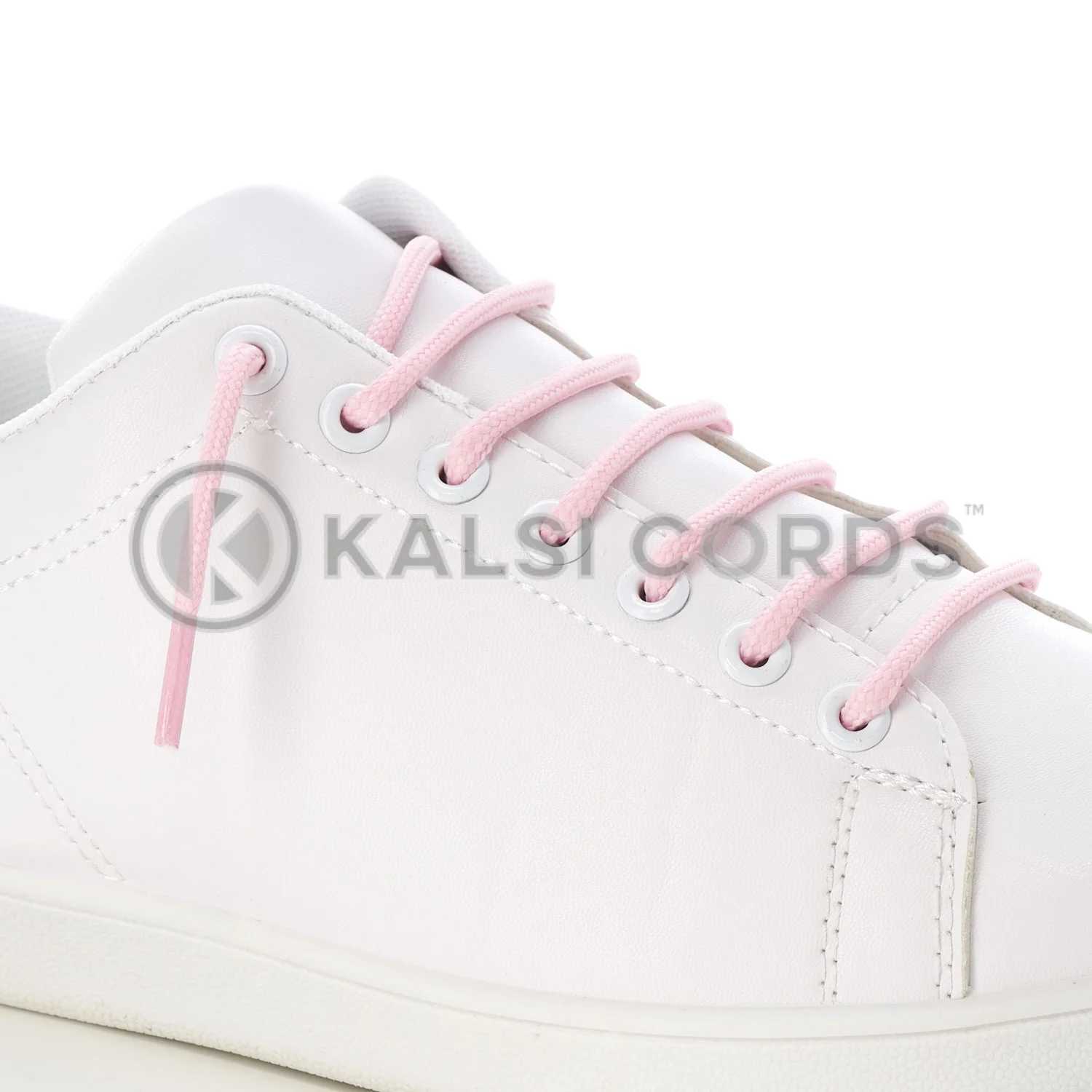 Kalsi Cords Baby Pink Round Cord Shoe Laces 4