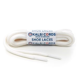Kalsi Cords Ecru off white Round Cord Shoe Laces