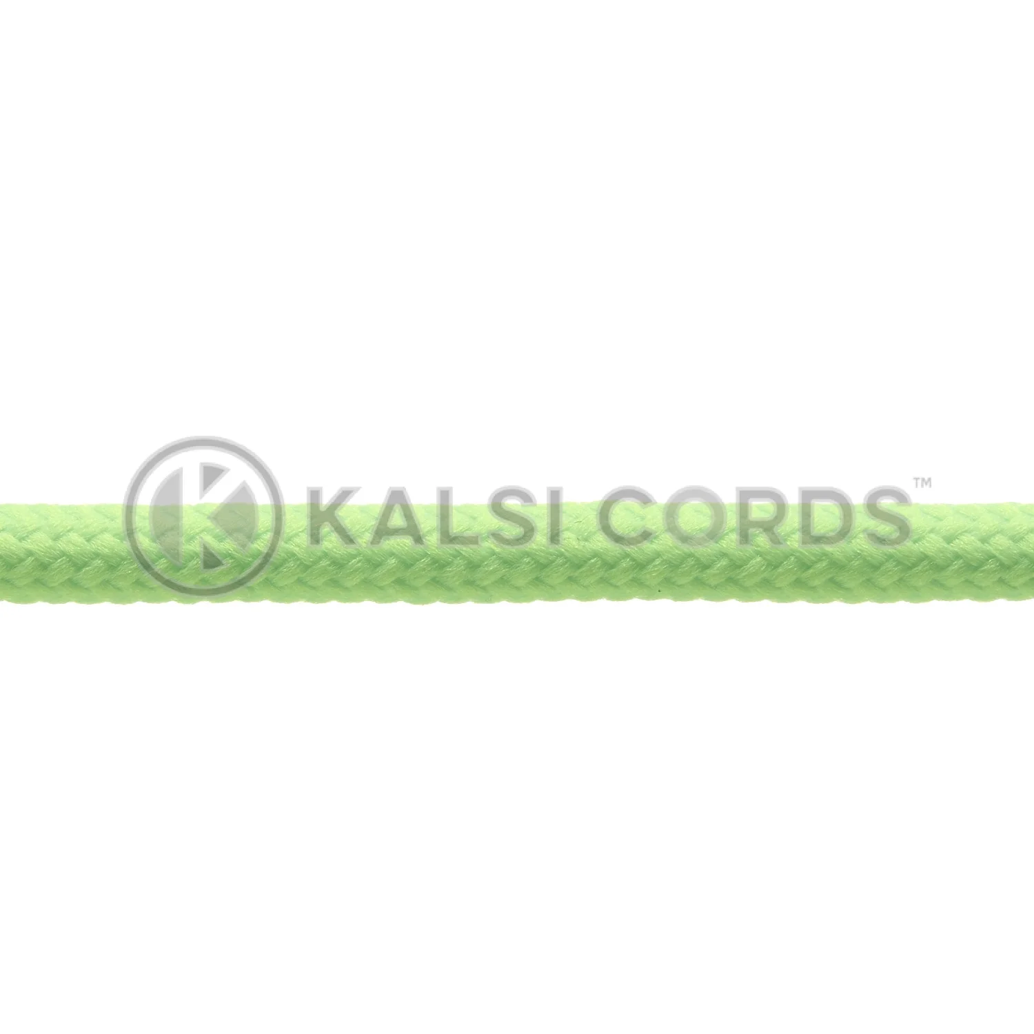 Kalsi Cords Fluorescent Lime Round Cord Shoe Laces 3