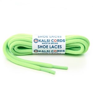 Kalsi Cords Fluorescent Lime Round Cord Shoe Laces