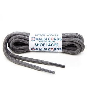 Kalsi Cords Grey Round Cord Shoe Laces