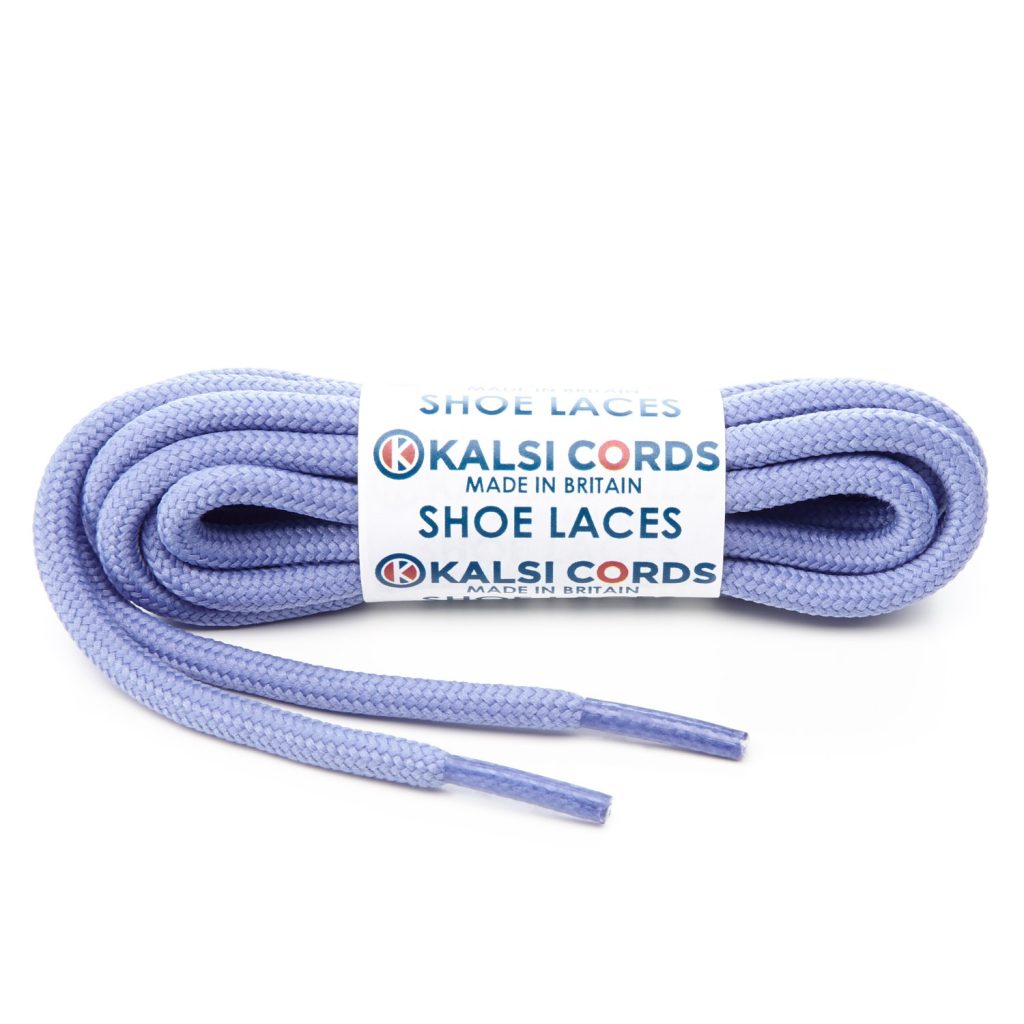 Lilac 5mm Round Cord Shoe Laces Rope Lace by Kalsi Cords