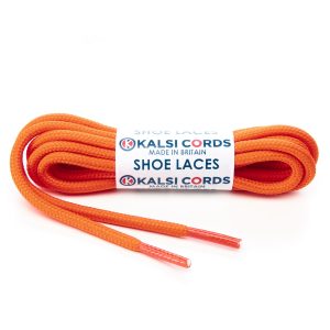 Kalsi Cords Orange Round Cord Shoe Laces