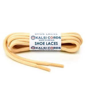 Kalsi Cords Sahara Beige Round Cord Shoe Laces