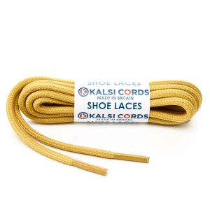 Kalsi Cords Sovereign Gold Round Cord Shoe Laces