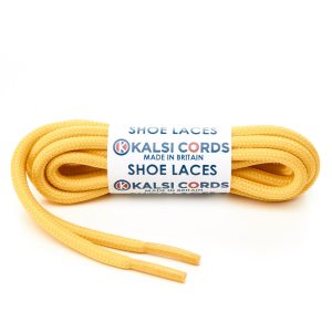 Kalsi Cords Yellow Round Cord Shoe Laces