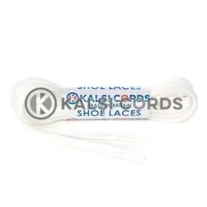 T460 2mm Thin Fine Round Cord Shoe Laces Ecru off white 1 Kalsi Cords