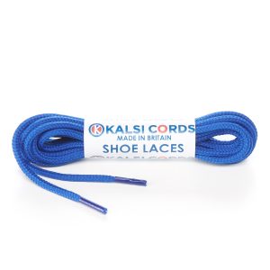 T460 2mm Thin Fine Round Cord Shoe Laces Royal Blue 1 Kalsi Cords