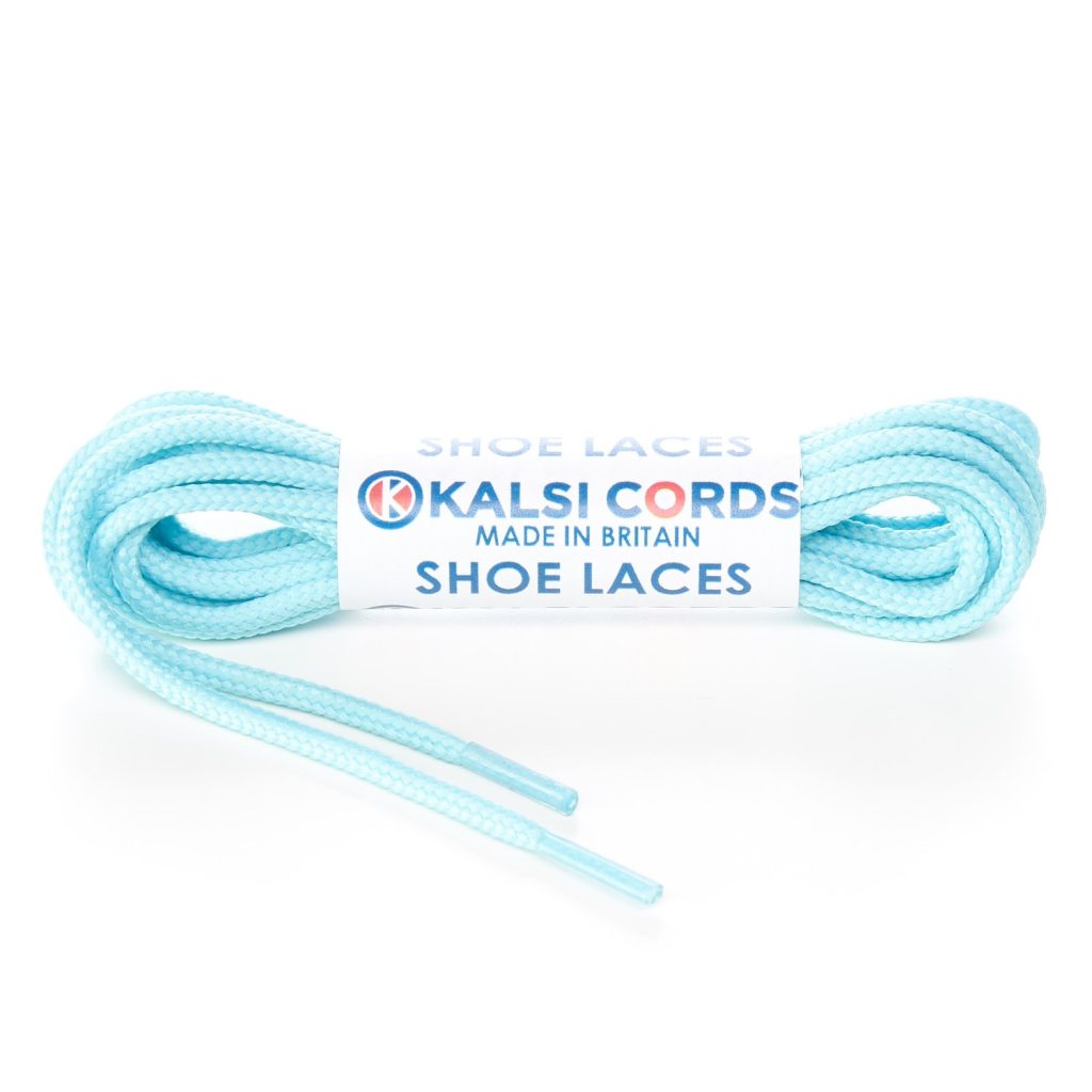 Kalsi Cords Turquoise 2mm Thin Fine Round Cord Shoe Laces