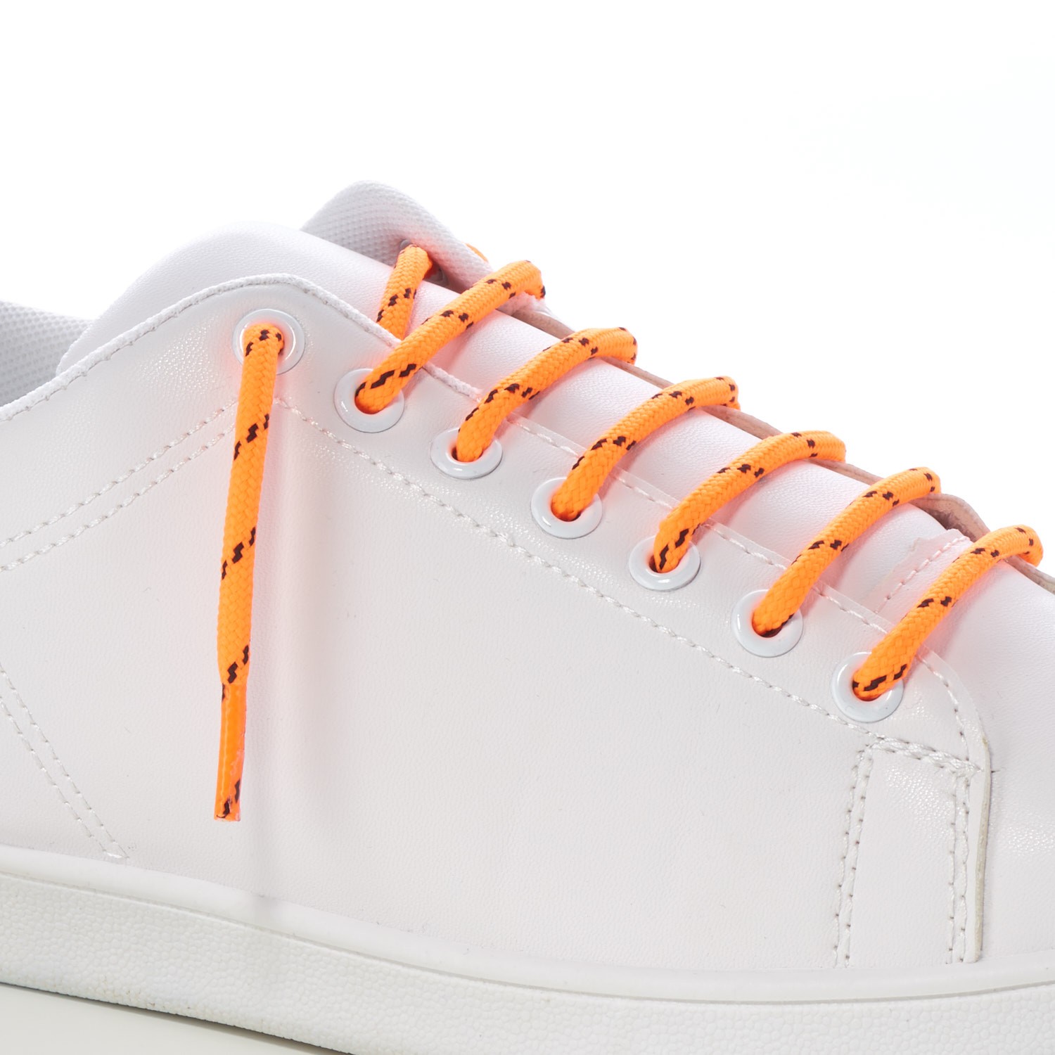 orange trainer laces