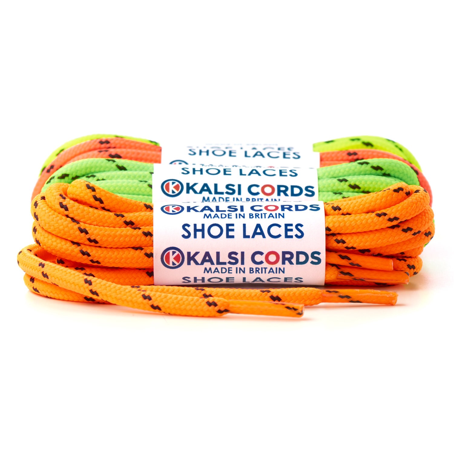 Fluorescent 5mm Round Cord Shoe Laces