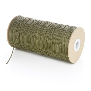 2mm Khaki Olive Polypropylene Cord on Roll P379 Kalsi Cords