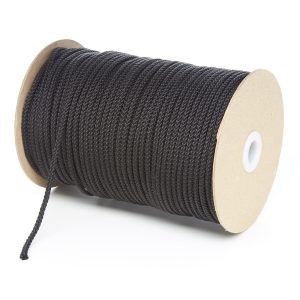 4mm Black Polypropylene Cord on Roll P299 Kalsi Cords