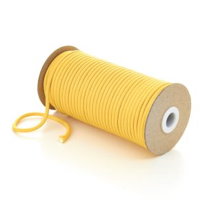 5mm Round Yellow Polyester Cord by Kalsi Cords