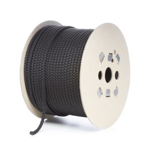 7mm Black Polypropylene Cord on Roll P219 Kalsi Cords