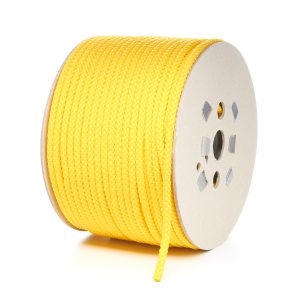 8mm Yellow Polypropylene Cord on Roll P217 Kalsi Cords