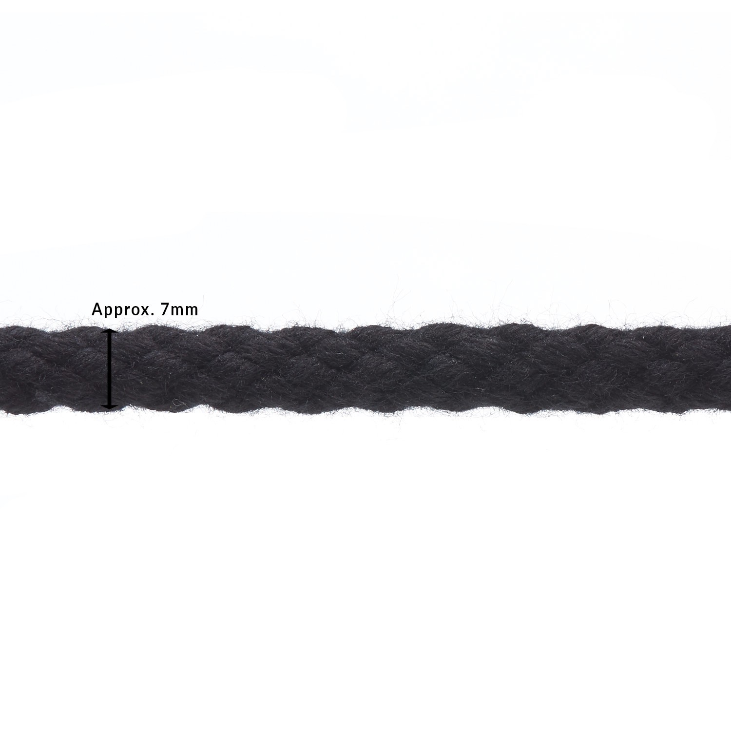C213 7mm Round Cotton Cord Black Edit 1 Kalsi Cords