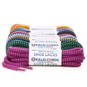 Herringbone Pattern 5mm Round Cord Shoe Laces