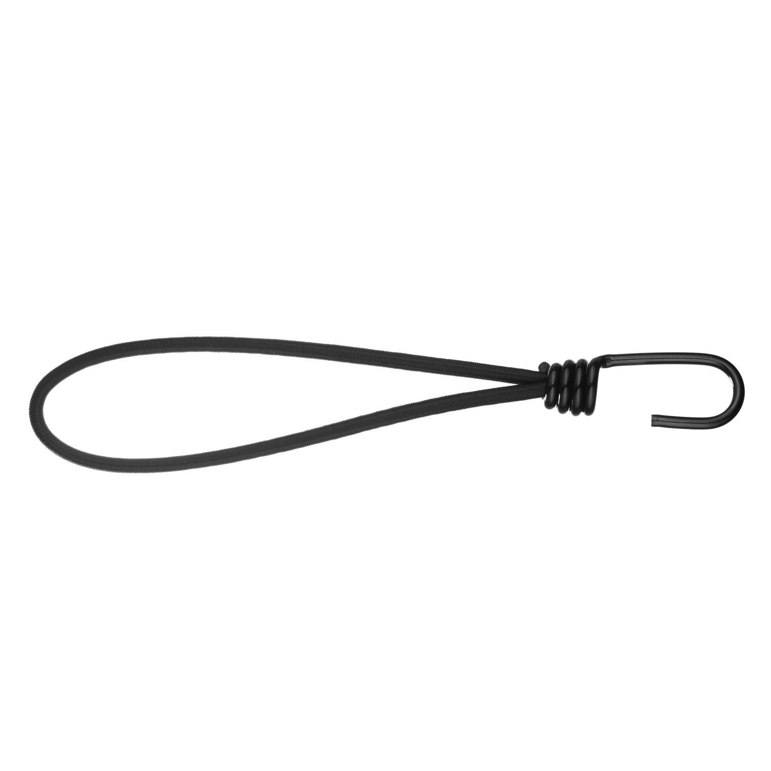 Elastic Metal Hook Loop Ties MHL PE114 BLK Kalsi Cords 2