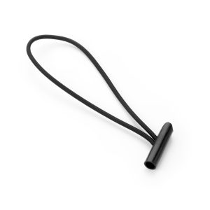 Elastic T Bar Loop Ties TBL PE116 BLK Kalsi Cords 1