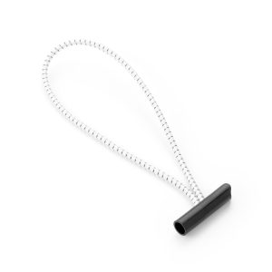 Elastic T Bar Loop Ties TBL PE116 NAT BLK Kalsi Cords 1