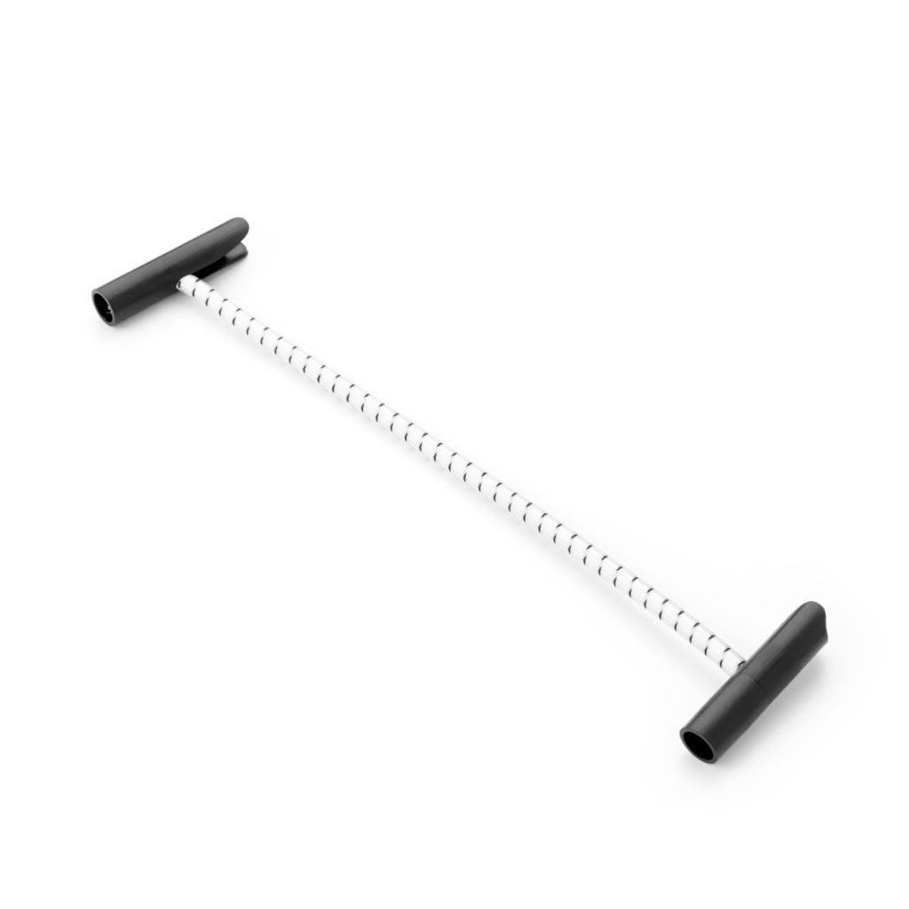 Elastic T Bar Ties TB PE114 NAT BLK Kalsi Cords 1