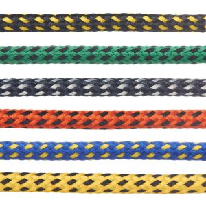 5mm Round Polyester Cord Fleck Pattern