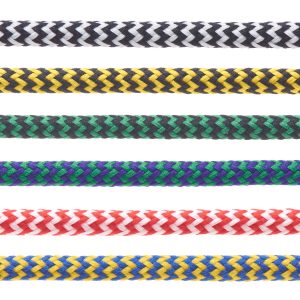 5mm Round Polyester Cord Herringbone Pattern