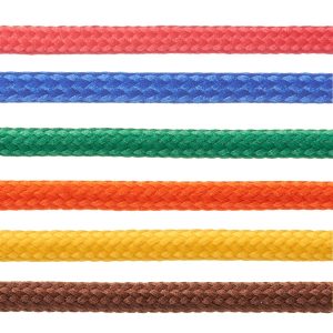5mm Round Polyester Cord Solid Colours