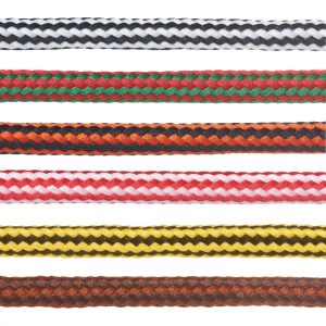 5mm Round Polyester Cord Stripe Pattern