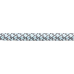 Baby Blue with Grey Honeycomb Shoe Laces Cord by Kalsi Cords