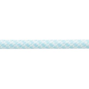Baby Blue with White Honeycomb Shoe Laces Cord by Kalsi Cords