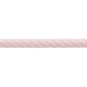 Baby Pink with White Honeycomb Shoe Laces Cord by Kalsi Cords