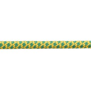 Emerald Green with Yellow Honeycomb Shoe Laces Cord by Kalsi Cords