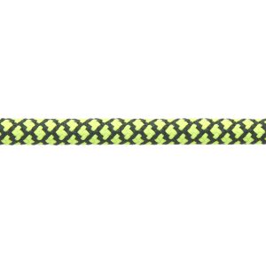 Fluorescent Yellow with Black Honeycomb Shoe Laces Cord by Kalsi Cords