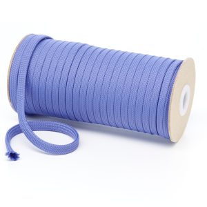 T461 7mm Flat Tubular Polyester Braid Lilac Kalsi Cords