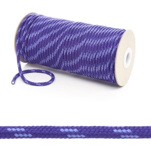 T621 5mm Round Cord 4 Fleck Shoe Laces Purple with Lilac Edit 6 Kalsi Cords