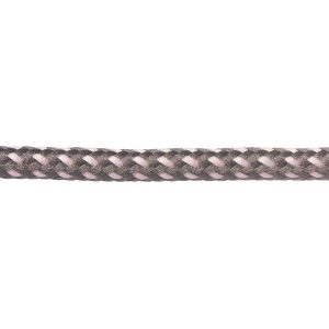 T621 Round Cord Fleck Grey with Baby Pink Close Up Kalsi Cords