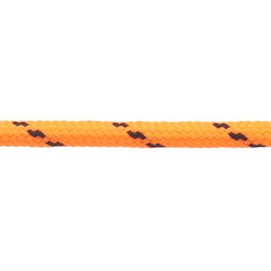 Two Fleck Fluorescent Neon Orange with Black Shoe Lace Cord Kalsi Cords