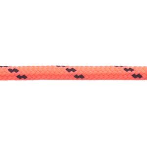 Two Fleck Fluorescent Noen Pink with Black Shoe Lace Cord Kalsi Cords