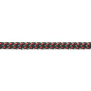 T621 5mm Round Cord Herringbone 3 Colours Shoe Laces Black with Red Emerald 3 Kalsi Cords 1
