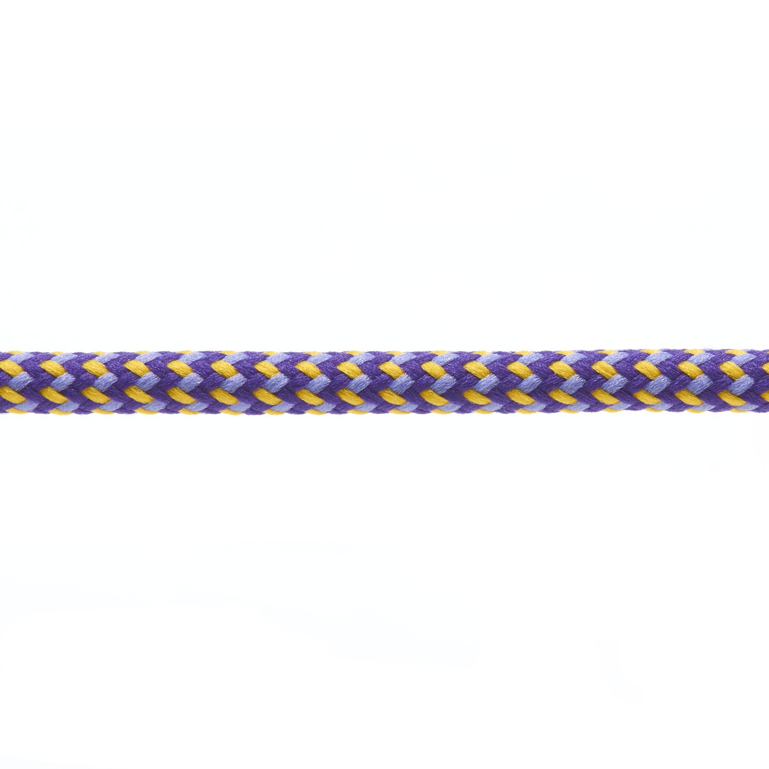 purple and yellow shoelaces