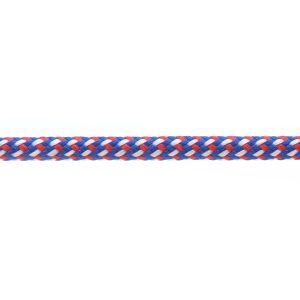 T621 5mm Round Cord Herringbone 3 Colours Shoe Laces Royal Blue with White Red 3 Kalsi Cords 1