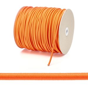 PE114 5mm Round Bungee Shock Cord Orange Edit 3 Kalsi Cords