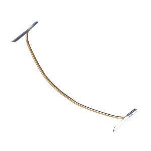 2mm Round Lurex Elastic Metal Tongue Tags Gold MTNG LXE1 GLD 1 Kalsi Cords 1